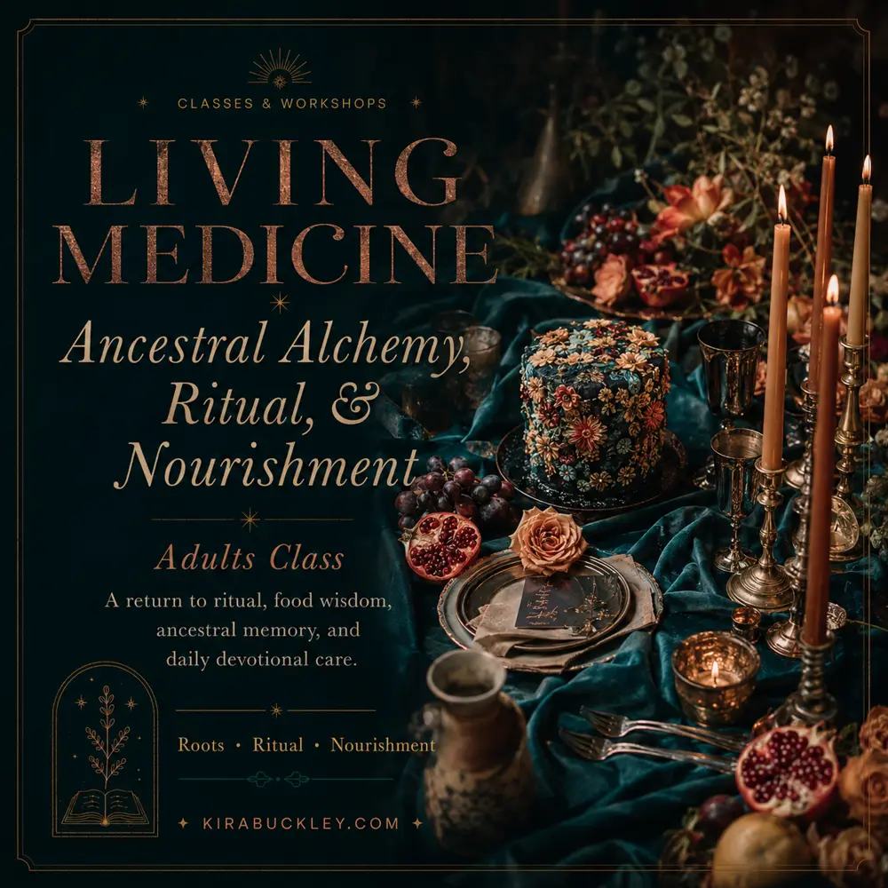 Living Medicine — Ancestral Alchemy, Ritual & Nourishment