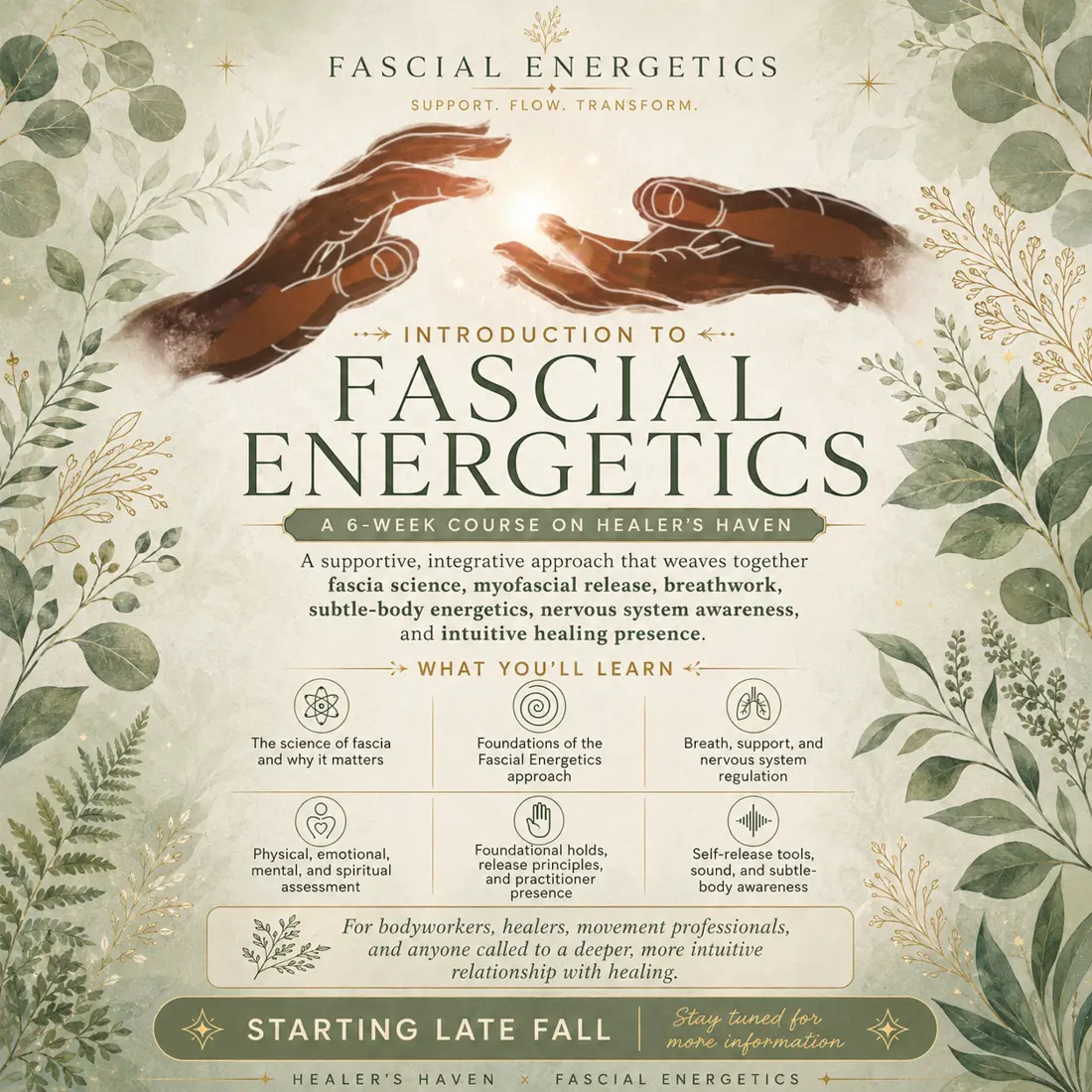 Fascia Energetics — “Feel to Heal” · with McKenna Anderson